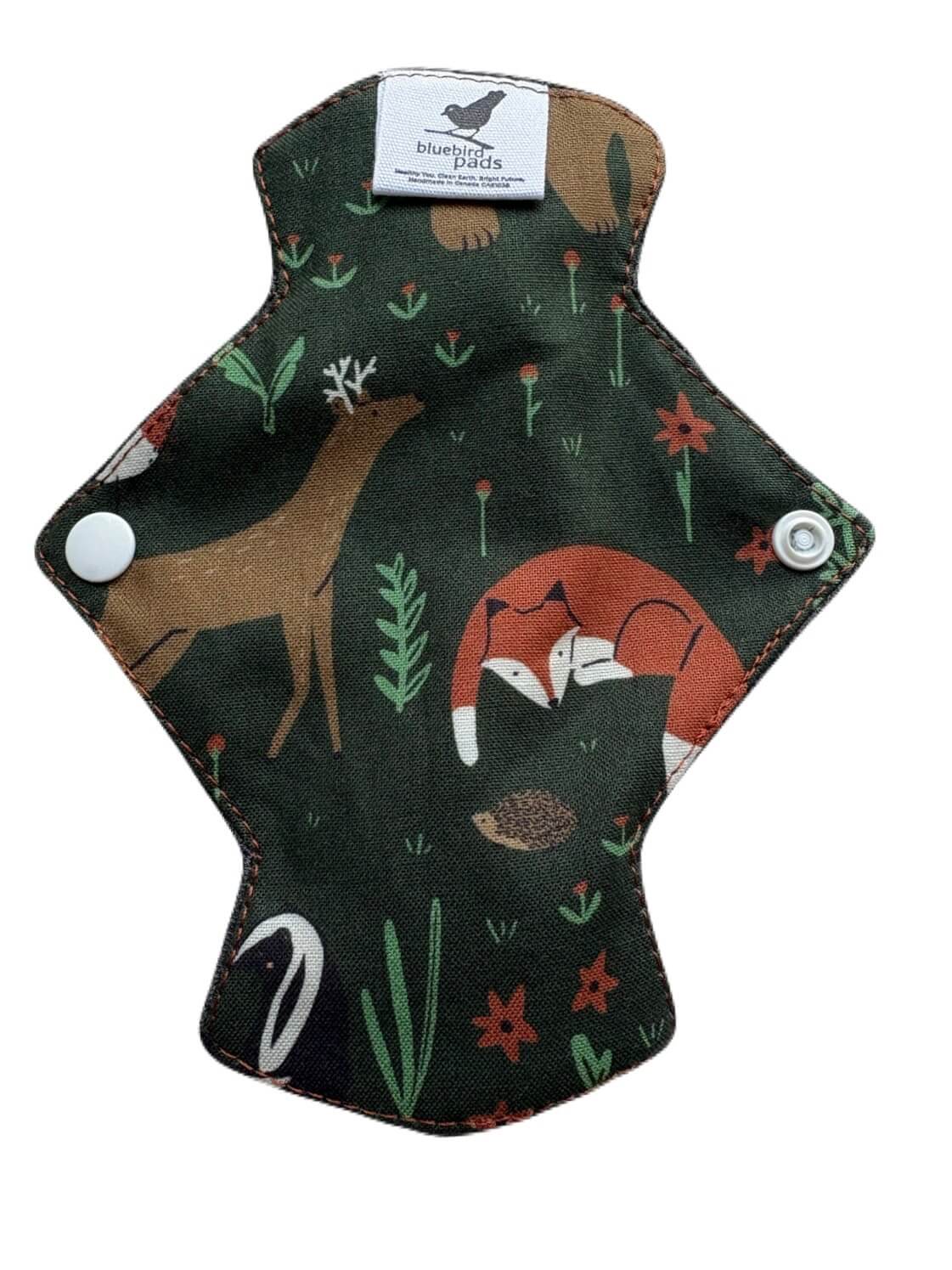 Woodland Creatures Petite Organic Cotton Liner