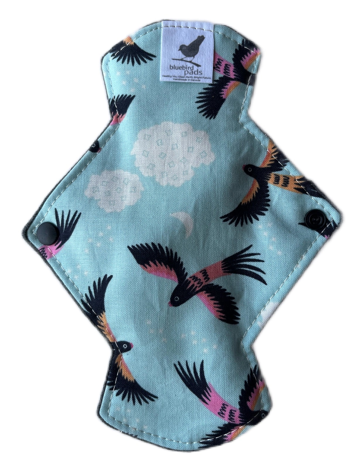 Short 7 1/2" Reusable Organic Cotton Pad - Image 5