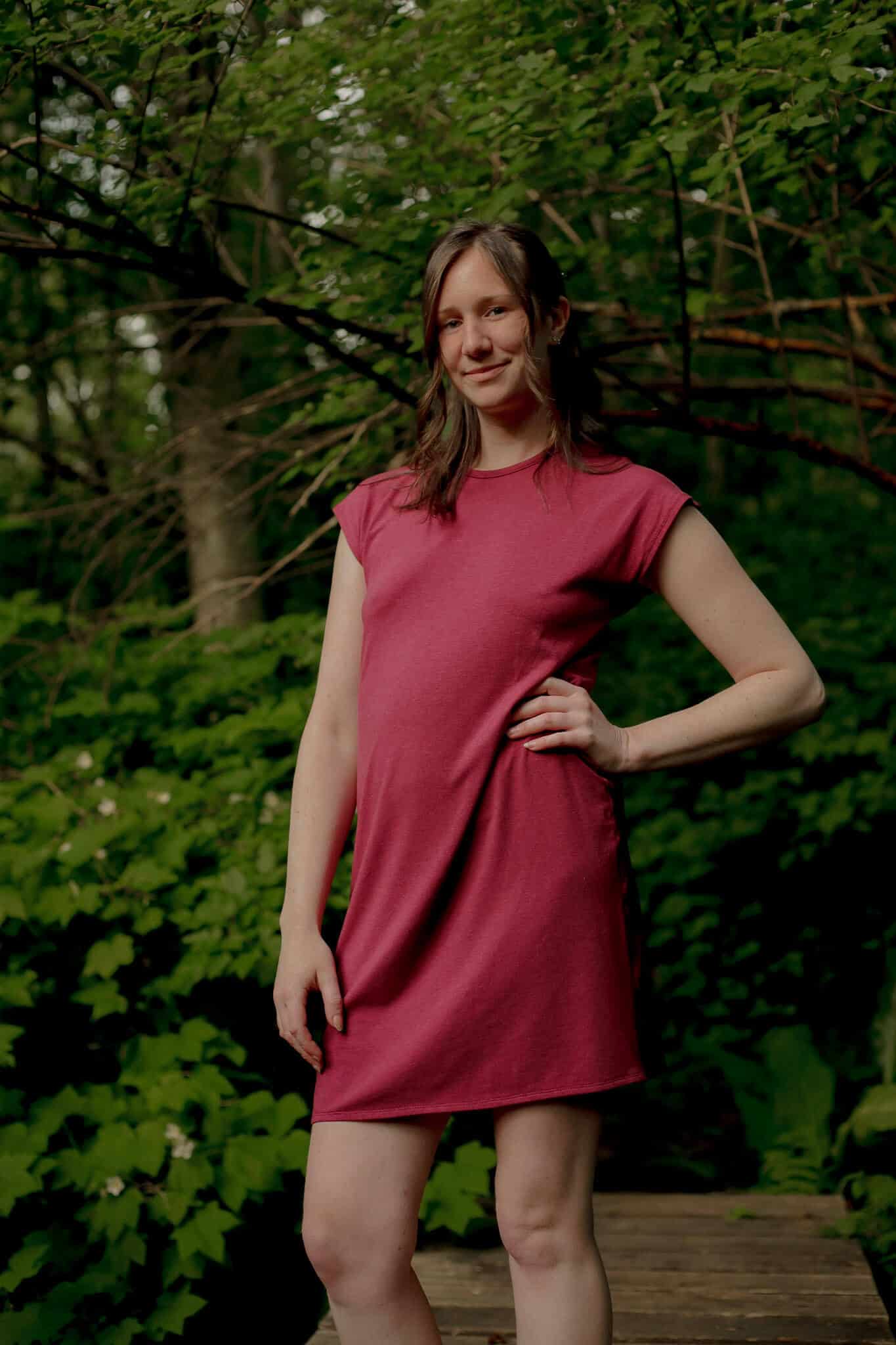 Front Tencel Organic Cotton Blend Nighty